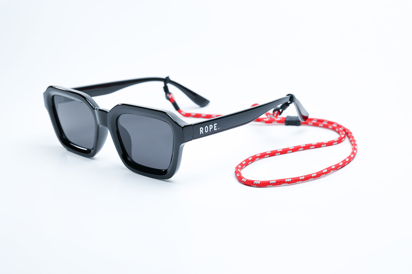 Rope Lead - Red/white