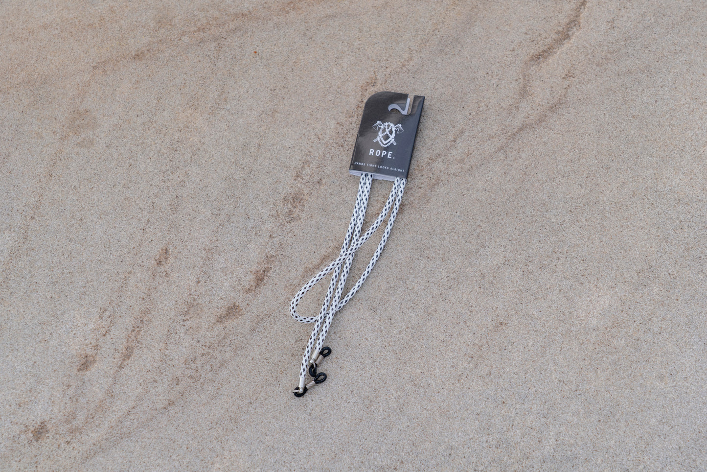 Rope Lead - White Fleck