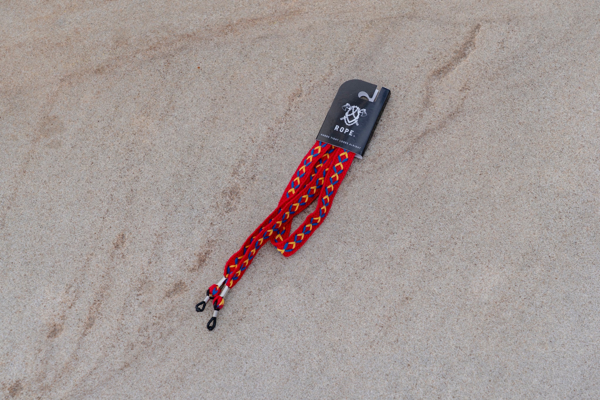 Rope Lead - Cotton Red