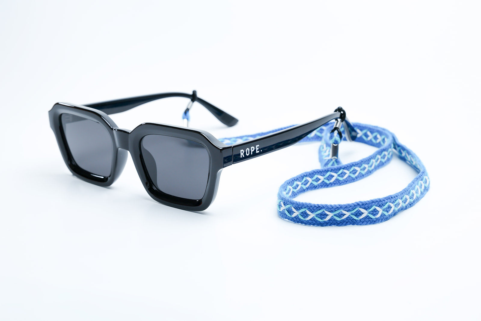 Rope Lead - Cotton Blue