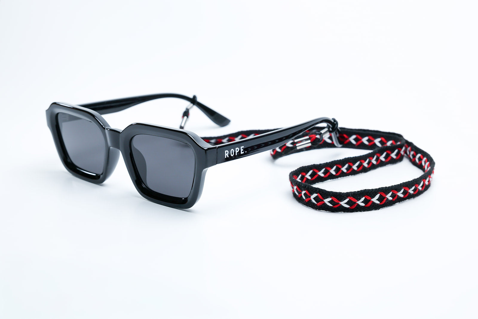 Rope Lead - Cotton Black