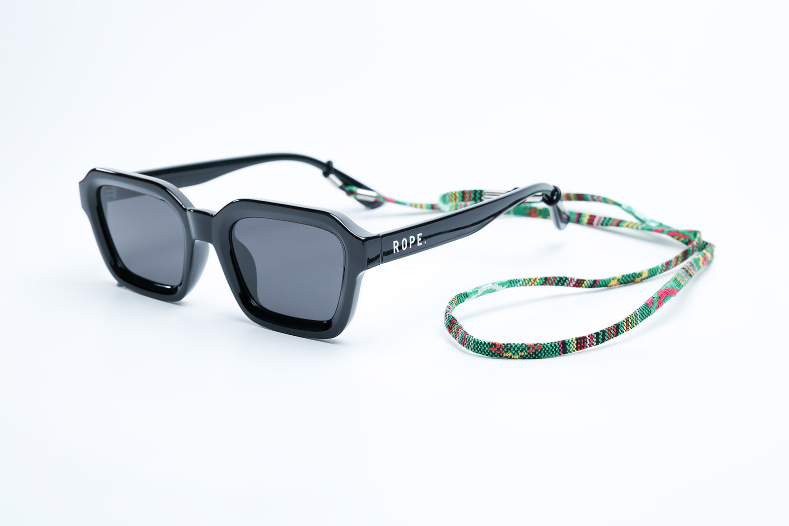 Rope Lead - Cotton Drk Green