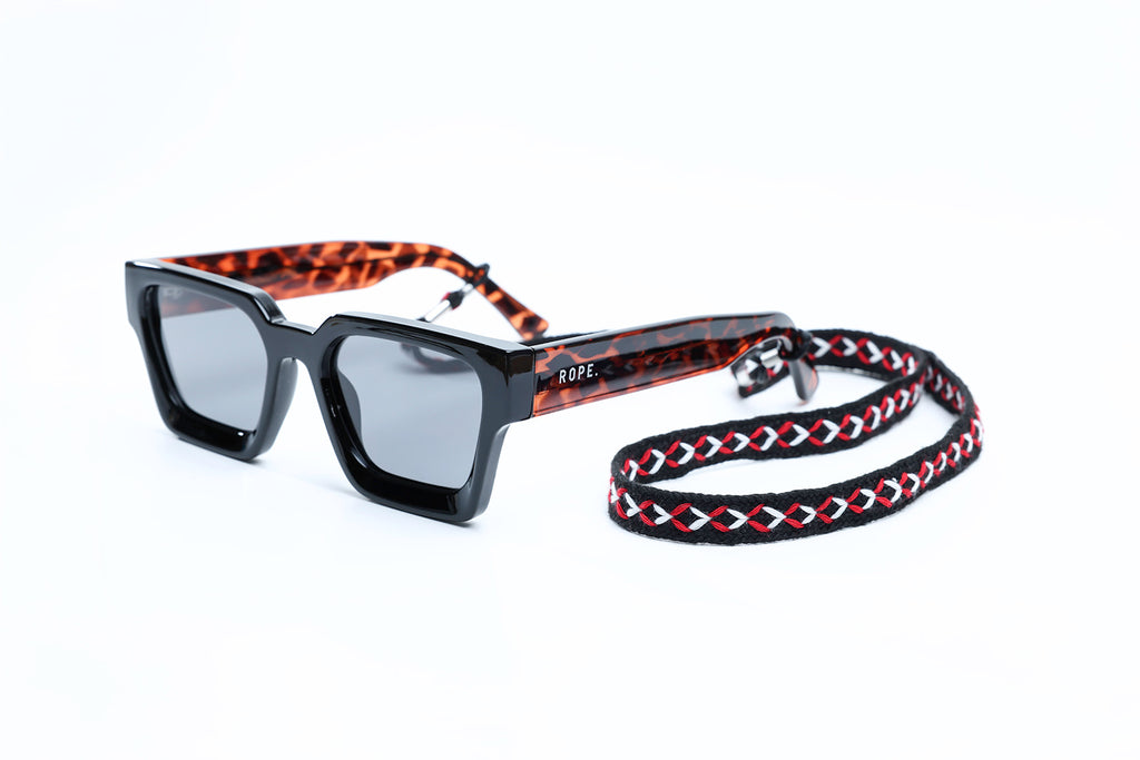 Rope Lead - Cotton Black